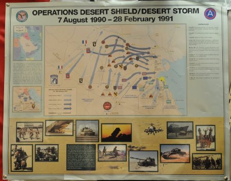 Operations Desert Shield/Storm Map